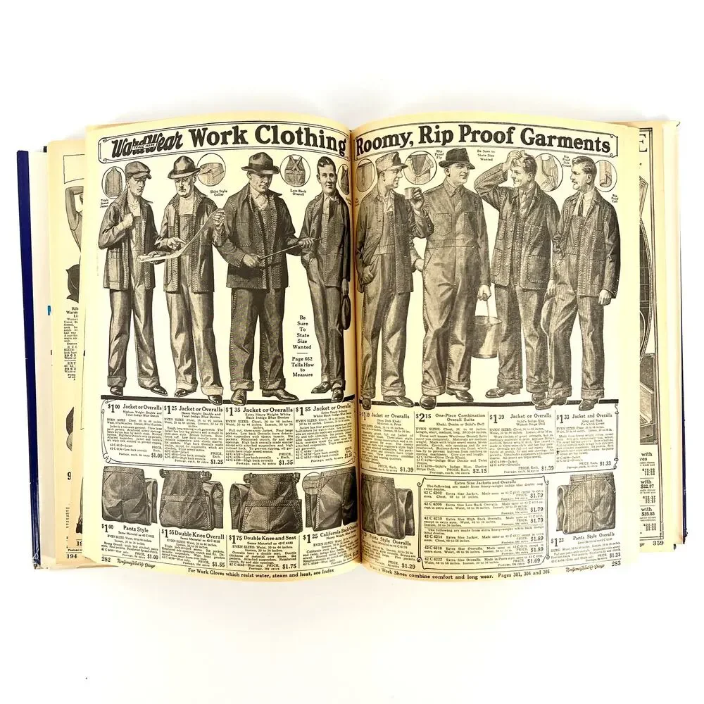1922 Montgomery Ward Catalog Golden Jubilee hardback book 1969 printing